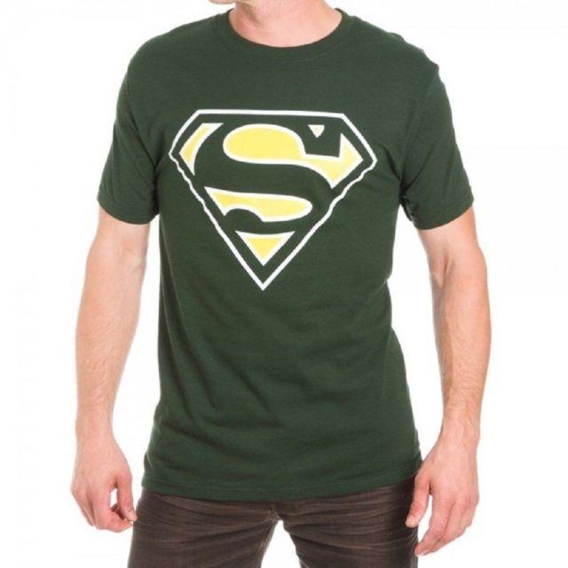 Packers Superman Logo - Superman - Mens Shield Logo T-shirt Packers | eBay