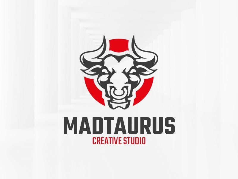 Taurus Logo - Mad Taurus Logo Template