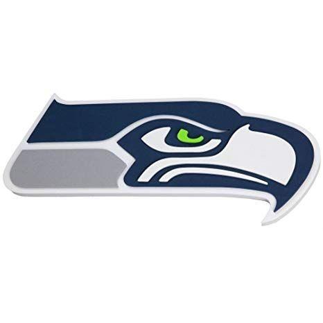 Seattle Seahawks Logo - Amazon.com : Seattle Seahawks NFL Team Logo Game Day 3D Large Foam ...