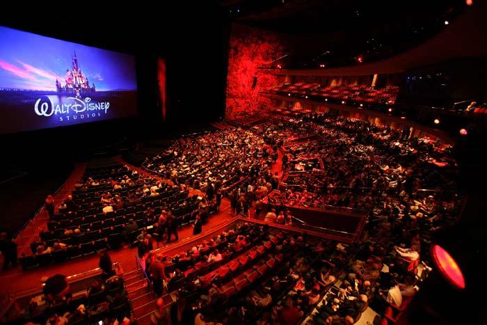 Caesars Palace Colesseum Logo - The inaugural CinemaCon made use of the 4,200-seat Colosseum theater ...