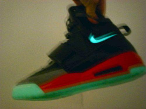 Glow in the Dark Nike Logo - Nike Air Yeezy - Glow in the Dark Swoosh | HYPEBEAST