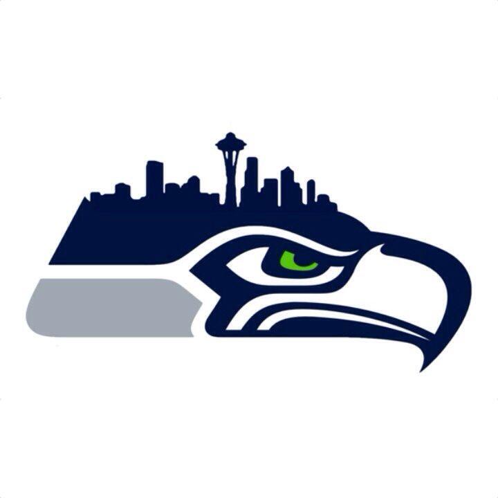 Seahawks Logo - Seahawks skyline logo. Seattle seahawks. Seahawks