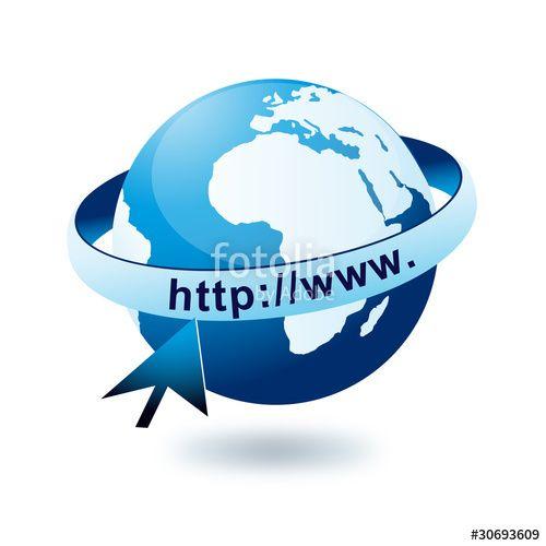 Internet Logo - logo internet, web, adresse