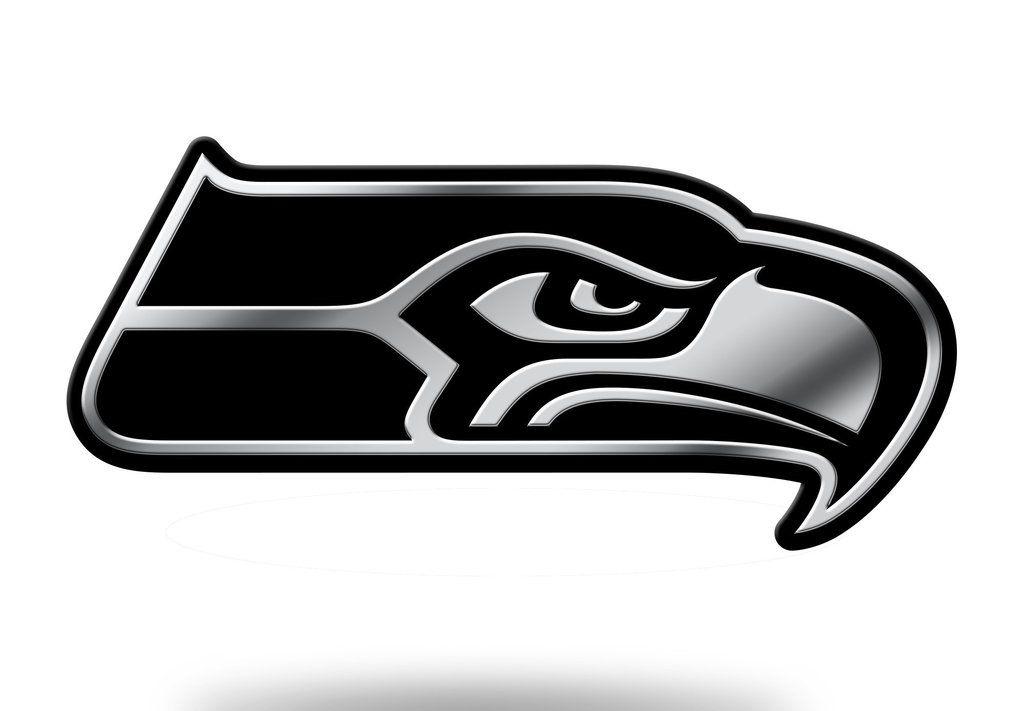 Seahawks Logo - Seattle Seahawks Logo 3D Chrome Auto Emblem NEW!! Truck or Car! Rico ...