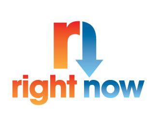 Right Logo - right now Designed by cincytodd | BrandCrowd