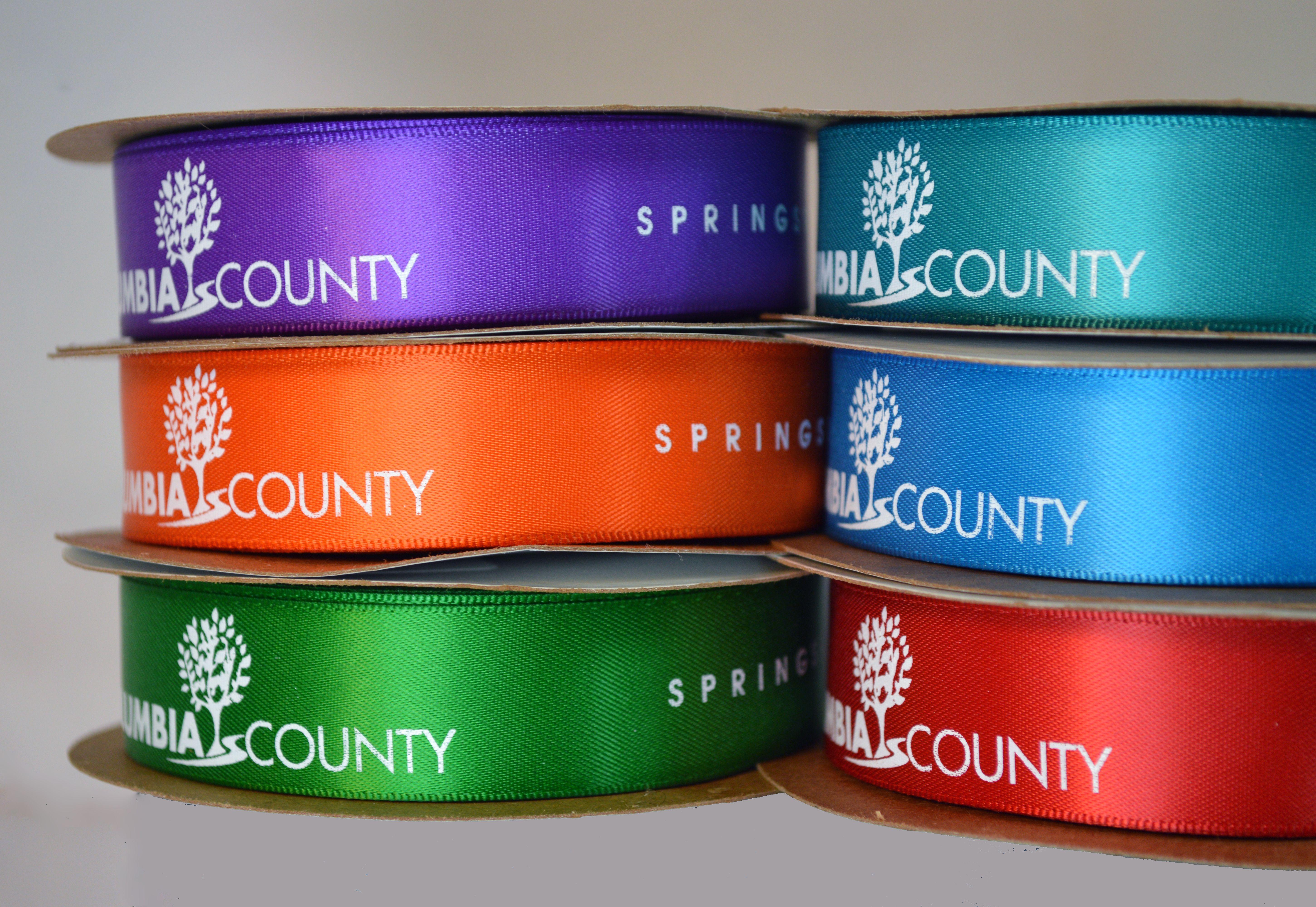 Multi Colored Company Logo - trade show ribbon Archives - ThirtySevenWest ThirtySevenWest ...