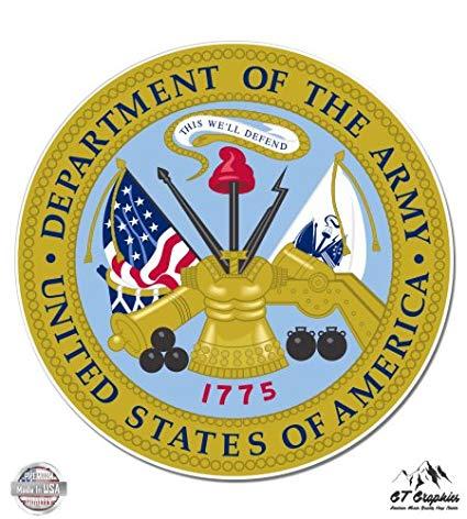 Simple Army Logo - Amazon.com : US Army Logo - Vinyl Sticker Waterproof Decal : Sports ...