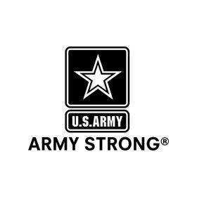 Simple Army Logo - The U.S. ARMY Logo's type is very simple and very bold. The boldness ...