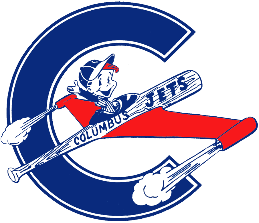 Jets Baseball Logo - Columbus Jets Primary Logo (1962) - | Minor League Baseball -Past ...