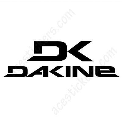 Dakine Logo - Dakine Logo Stickers (16 x 5 cm) - ステッカー、カッティング