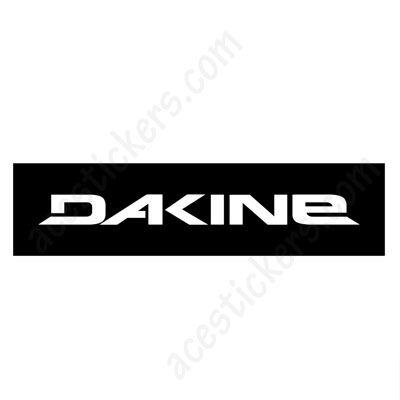 Dakine Logo - Dakine Logo Stickers (17 x 4.2 cm) - ステッカー、カッティング