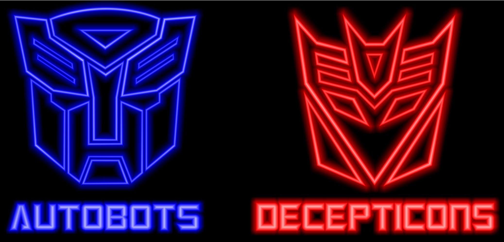 Red and Blue Autobot Logo - Autobots and decepticons Logos