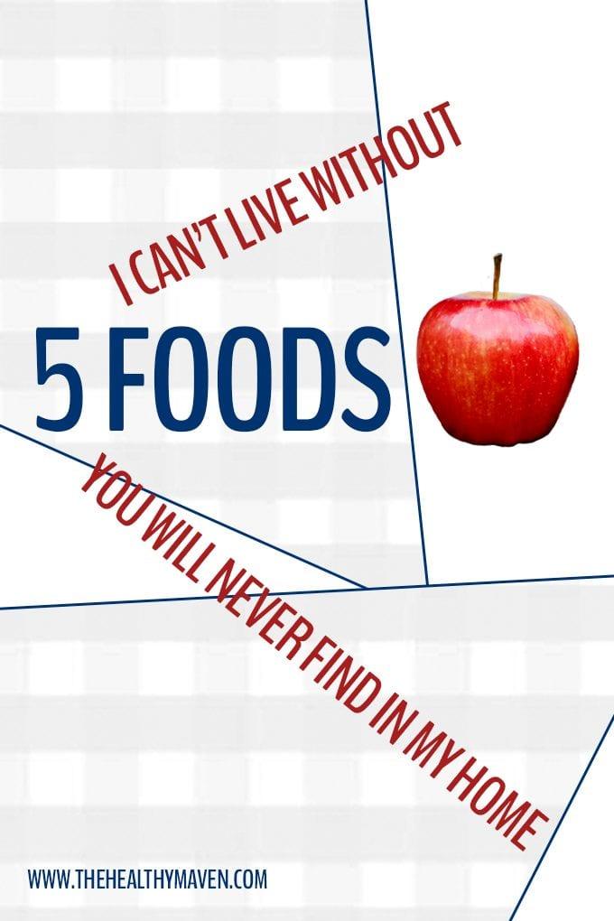 Ask Foods Logo - 5 Foods I Can't Live Without