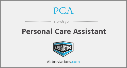 Personal Care Aide Logo - What is the abbreviation for Personal Care Assistant?