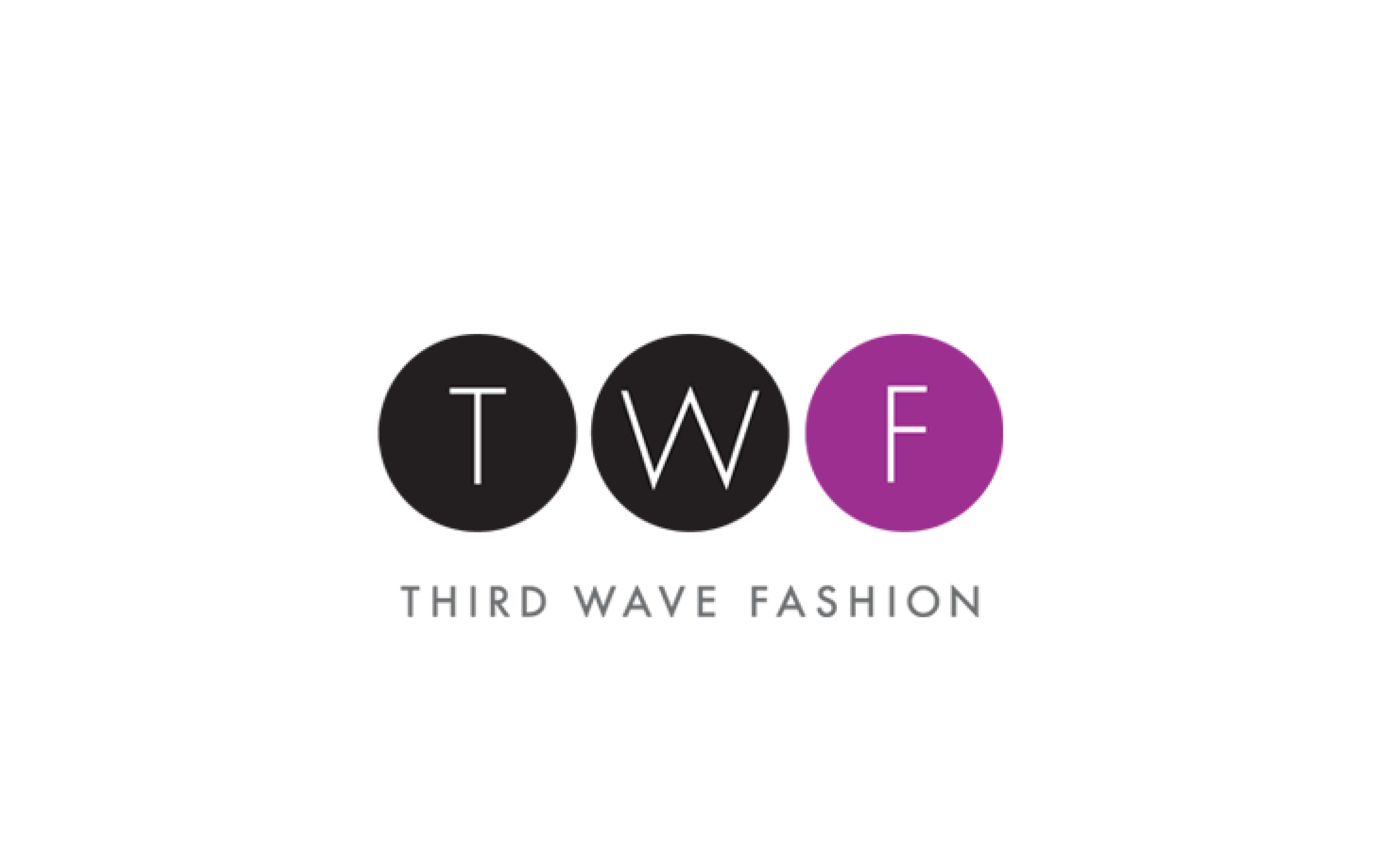 Fashion with a Black Wave Logo - third wave fashion logo black and purple - Trendalytics