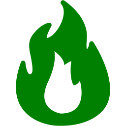 Green Fire Logo - Green fire 2 icon - Free green fire icons