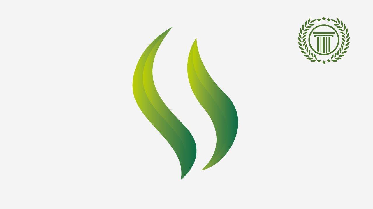Green Flame Logo - tutorial adobe illustrator making flame fire logo design use pen ...