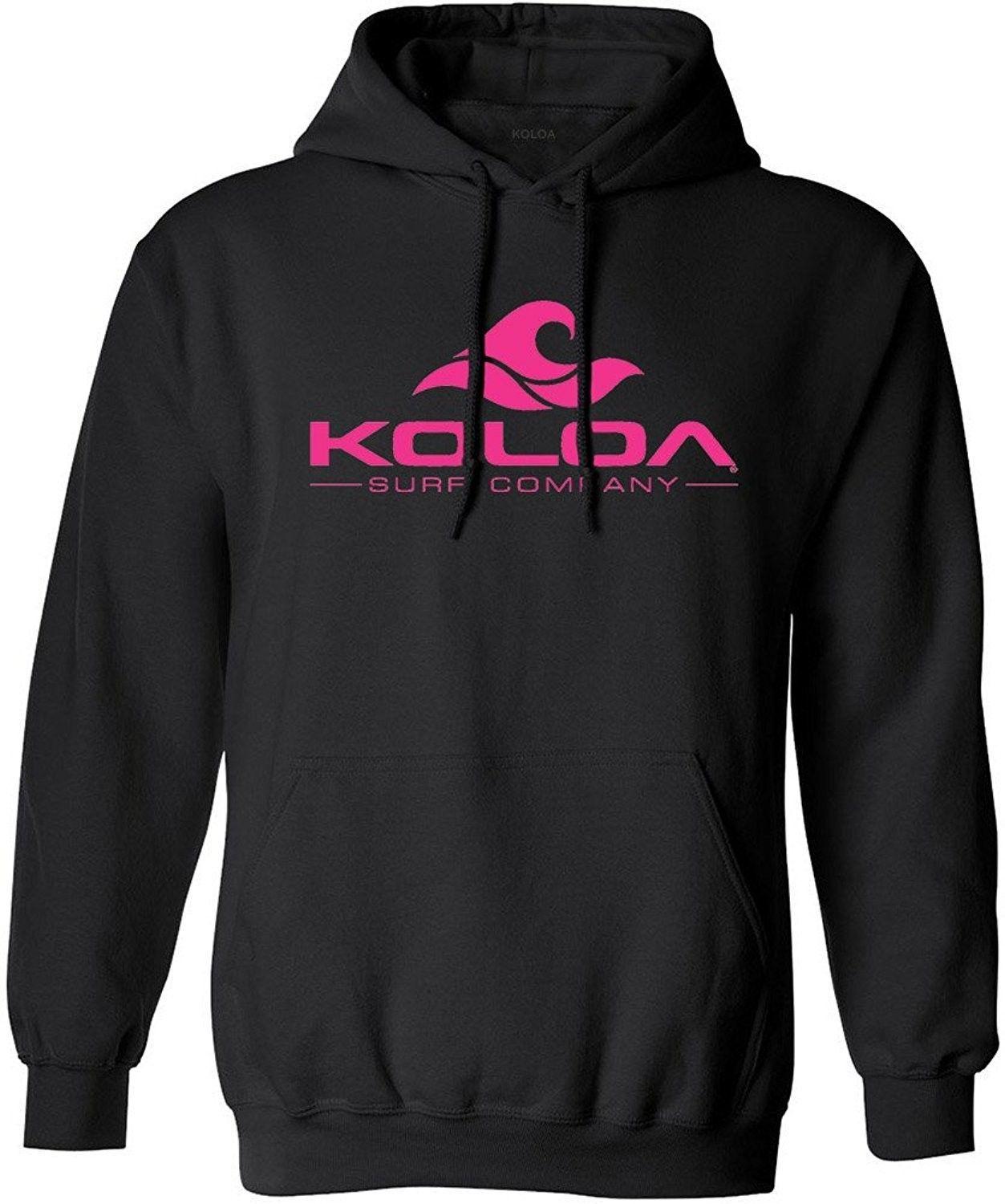 Fashion with a Black Wave Logo - Koloa Surf Wave Logo Hoodies - Hooded Sweatshirts. In Sizes S-5XL ...