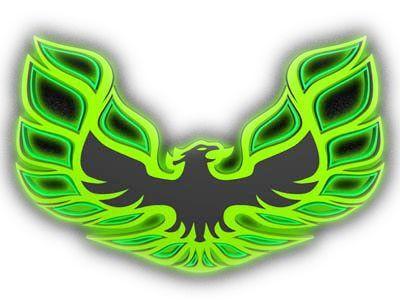 Phoenix Firebird Logo - Green Fire Phoenix | hope you enjoyed these firebird clipart images ...