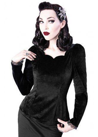 Fashion with a Black Wave Logo - Ewelina for Restyle Black Wave Blouse | Attitude Clothing | Gothic ...