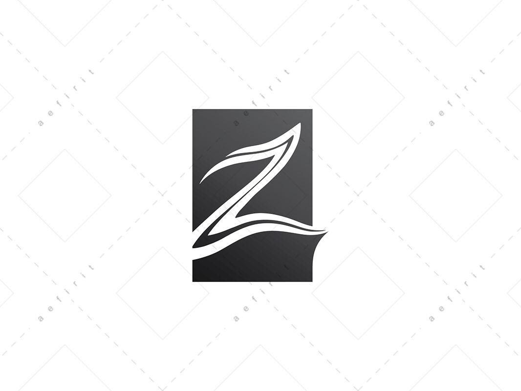 Fashion with a Black Wave Logo - Z Black Monolith Logo by aefirit | Dribbble | Dribbble