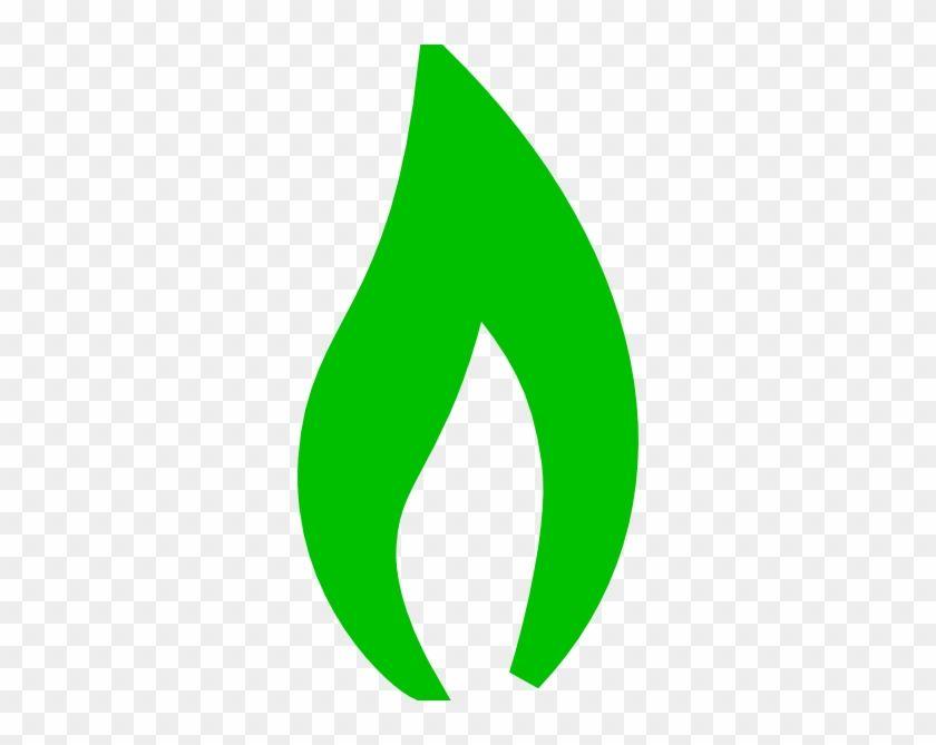 Green Fire Logo - Green Flame Clip Art At Clker - Green Fire Clipart - Free ...