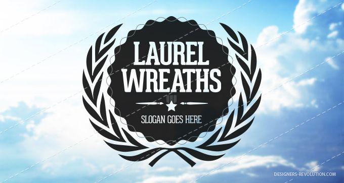 Laurel Wreath Logo - Laurel Wreath Logo Template Creative. Designers Revolution: Premium