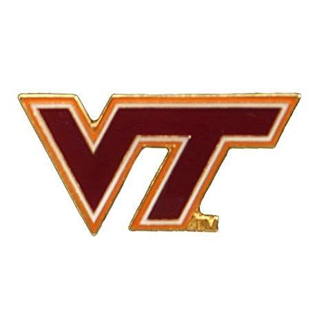 NCAA Logo - Amazon.com : NCAA Virginia Tech Hokies Logo Pin : Sports Related ...
