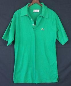 Old Izod Logo - Vintage IZOD Lacoste Kid's Solid Green Short Sleeve Polo Shirt Size ...