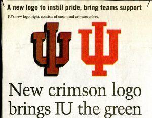 IU Logo - The Origins of the IU Logo and Colors – Blogging Hoosier History