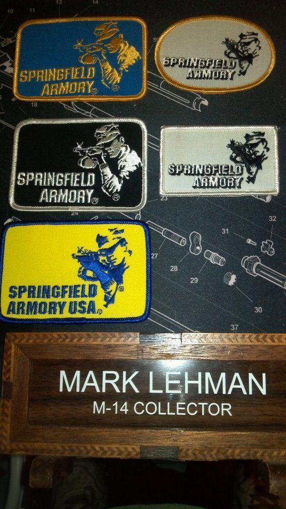 Springfield Armory Shooter Logo - Springfield Armory Inc. Shooter logo Patches - M14 Forum