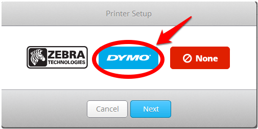DYMO Logo - Setting up a DYMO Printer