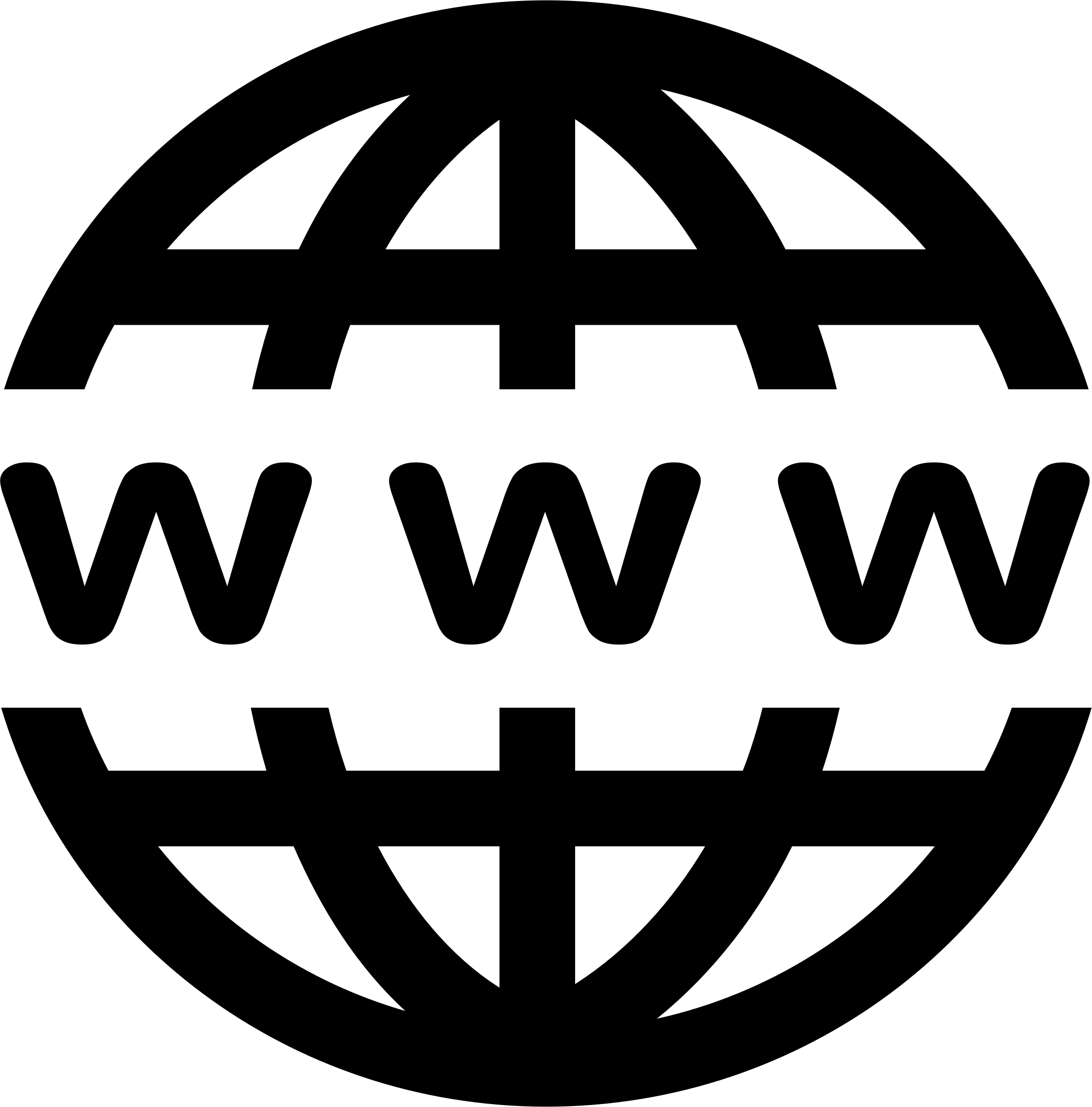 Internet Logo - World Wide Web