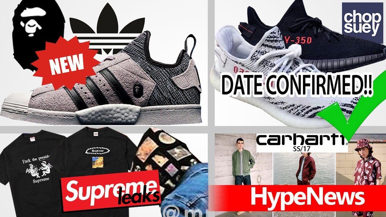 BAPE Supreme Yeezys Brand Logo - HypeNews: YEEZY V2 DATE CONFIRMED, NEW BAPE X ADIDAS COLLAB, MORE ...