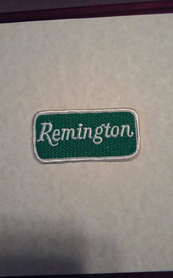 Vintage Remington Logo - Remington Rifle Shotgun Firearm Remington Arms Logo Embroidered Old ...