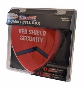 Red Shield Logo - Dummy Alarm Siren (Red Shield Logo). 5051747809130 | eBay