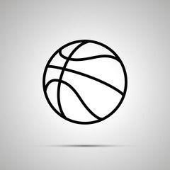 Simple Basketball Logo - basketball Logo