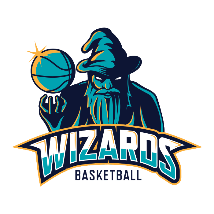 Basketball Graphic Design Logo - MG Design - Graphic Design & Illustration - Wizards Basketball