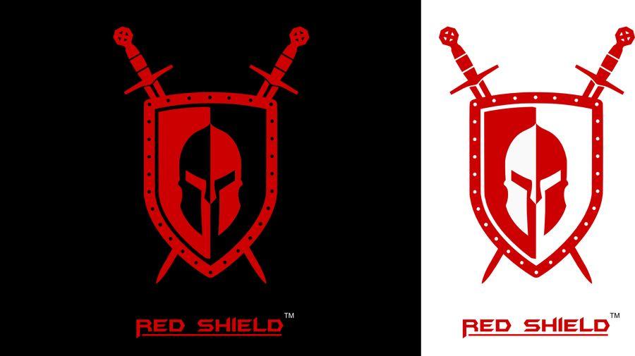Red Shield Logo - Entry #539 by BlackSkullDzines for RED SHIELD LOGO | Freelancer