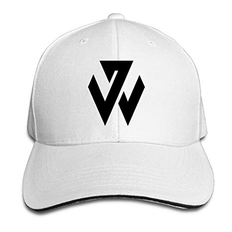 John Wall Logo - John Wall Logo Baseball Cap Sandwich Peak White: Amazon.ca: Clothing ...