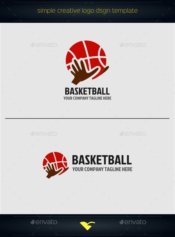 Simple Basketball Logo - Basketball Logo
