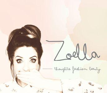Zoella Logo - Zoella Blissful Mistful & Sticker Me Beauty Bag Review Blog Spot