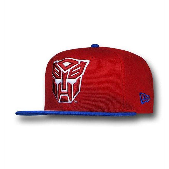 Red and Blue Autobot Logo - Transformers Autobot Red & Blue 9Fifty Snapback Hat