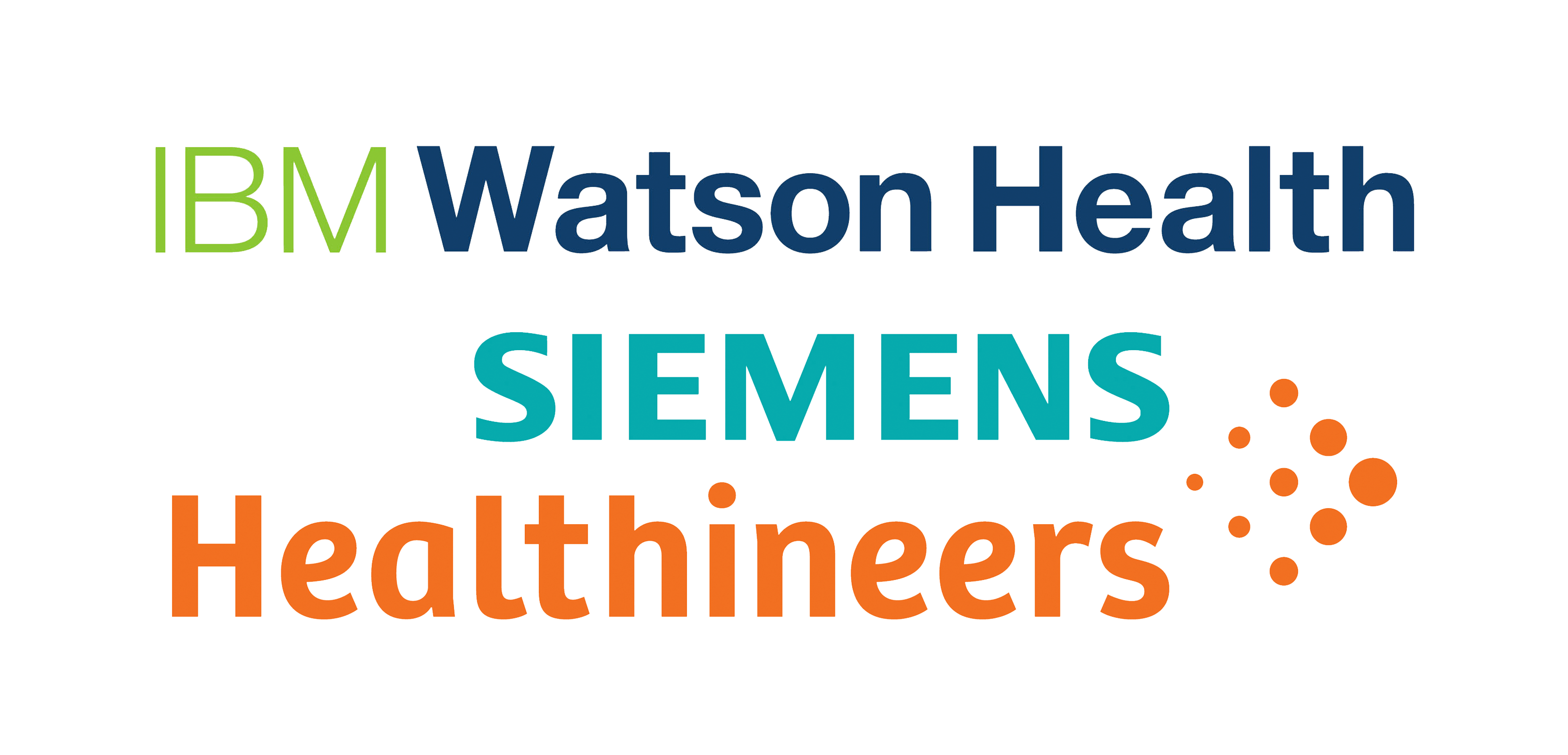 IBM Watson Health Logo - IBM News room - IBM Watson Health and Siemens Healthineers logo ...