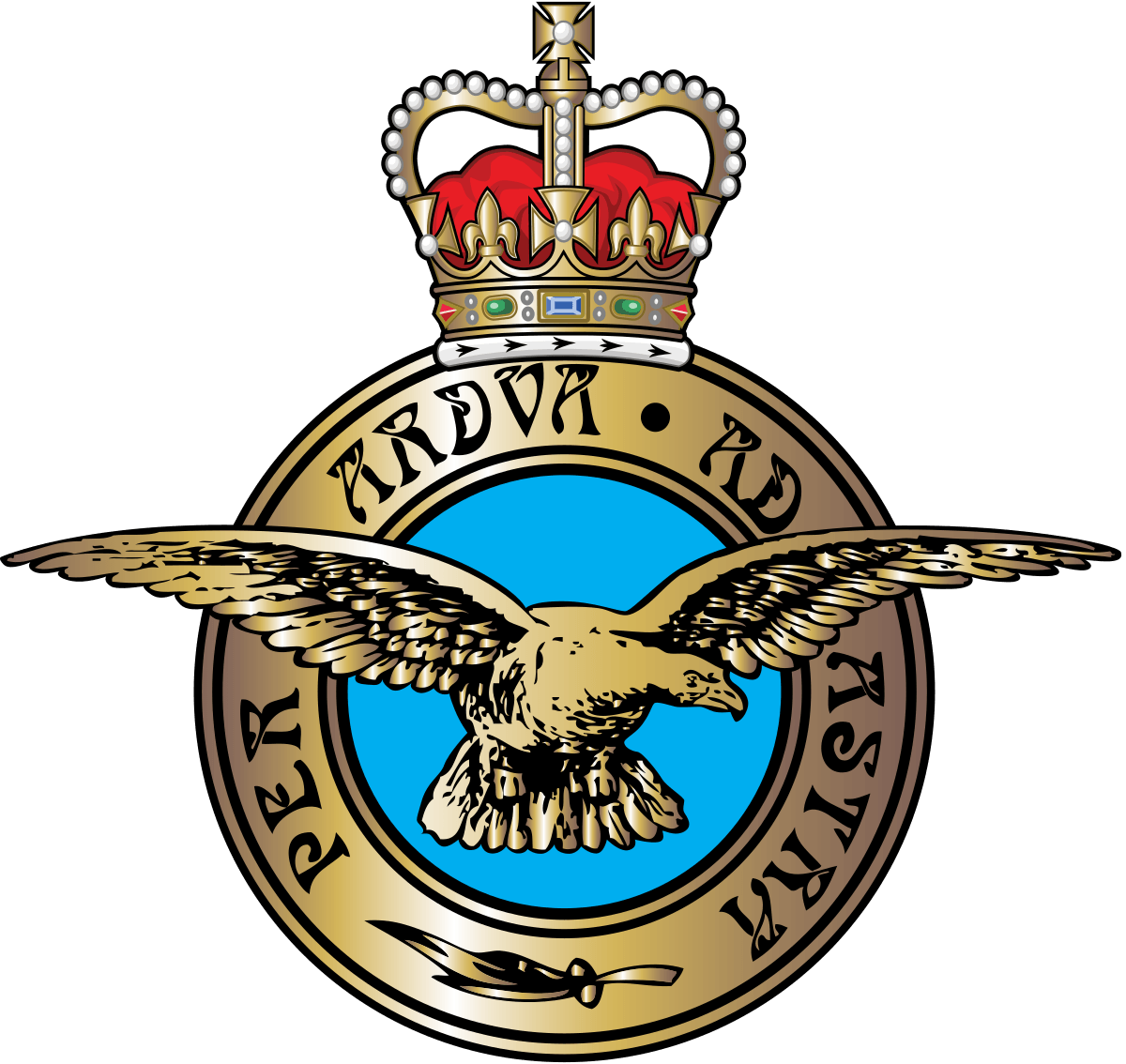 USAF Red Eagle Logo - Royal Air Force