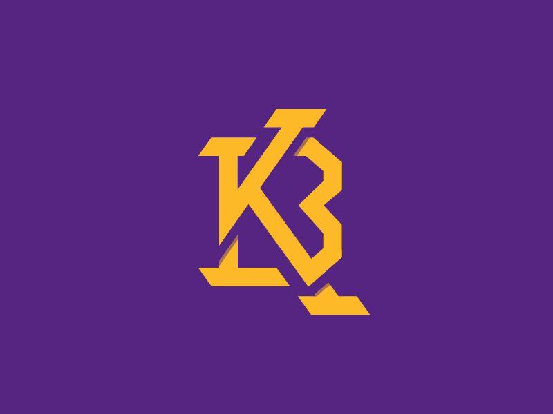 Kobe Bryant Logo - Kobe Bryant Logo by Evan Miles | Dribbble | Dribbble