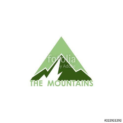 Triangle Mountain Logo - Triangle Mountain Logo Stock Image And Royalty Free Vector Files