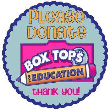 Box Tops Logo - Clip Those Box Tops All Year Long!