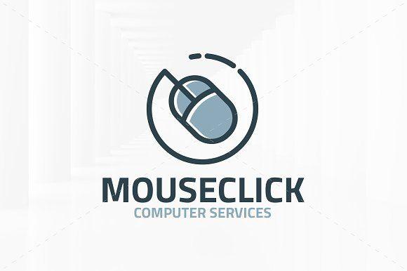 Mouse Logo - Mouse Click Logo Template ~ Logo Templates ~ Creative Market