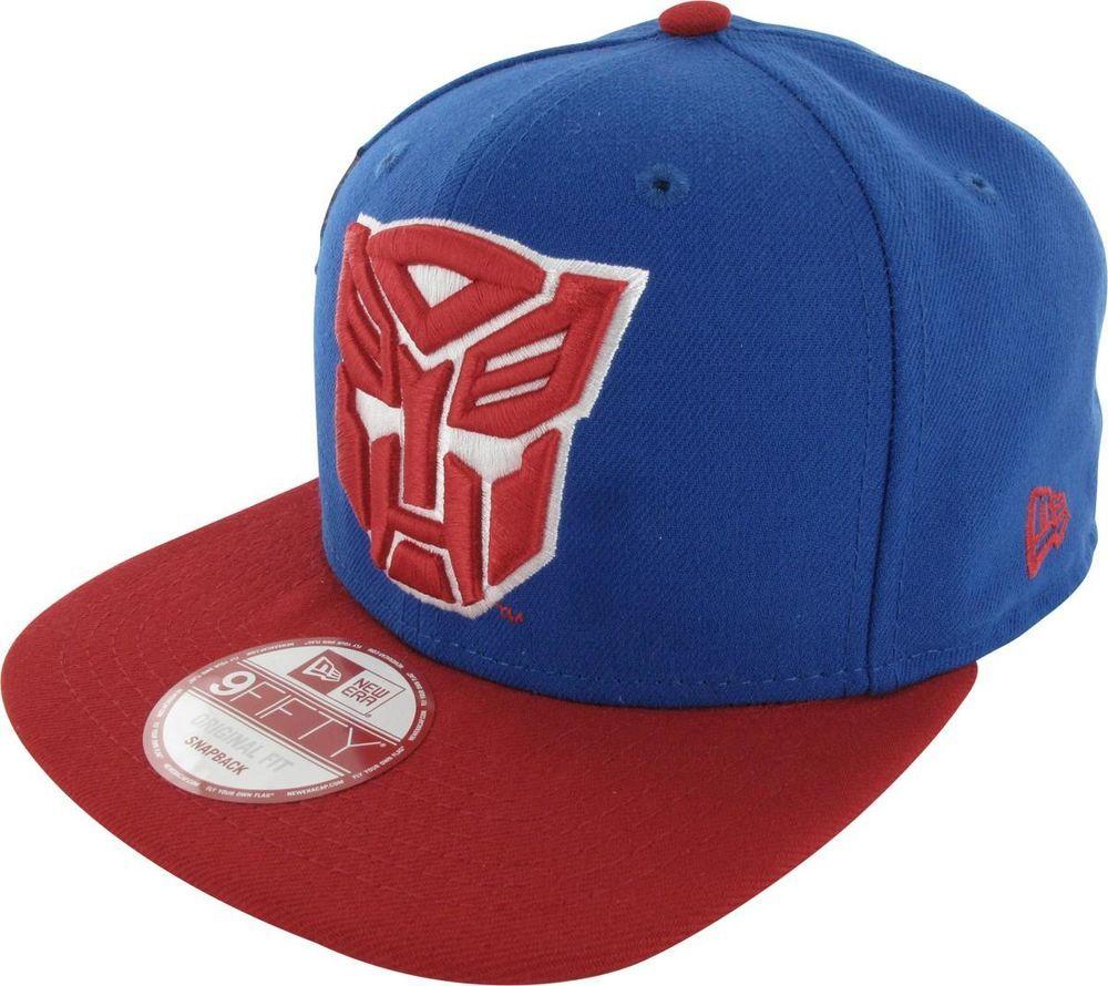 Red and Blue Autobot Logo - Transformers Autobot Logo Side Panel 9Fifty Hat | FYE